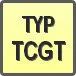 Piktogram - Typ: TCGT
